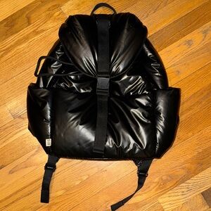 Black Puffer Backpack